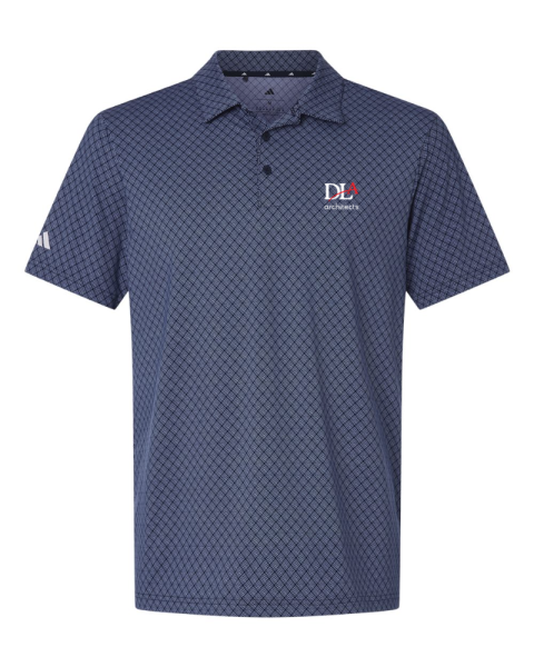 Adidas - Men's 4-Way Stretch Printed Polo - A716