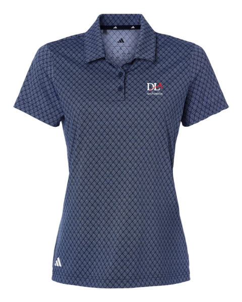 Adidas - Women's 4-Way Stretch Printed Polo - A717
